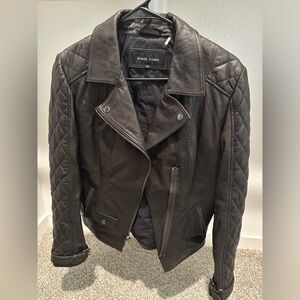 Leather jacket